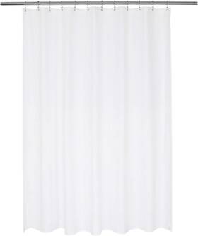 N&y Home 313026396300 Nylon Hotel Shower Curtain Or Liner Machine Washable Water Resistant