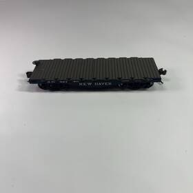 42146 New Haven Nh Black Ho Scale Flatbed Car Used Great Condition