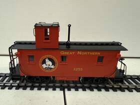 X-255 North Bank Line X255 Great Northern 25 Truss Rod Caboose # Ho Brass Model