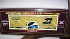 20-9404l Northern Railking Scale Car Burlington Refrigerator Mth