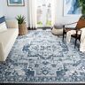 Ore883n-4 Safavieh Oregon Navy Ivory