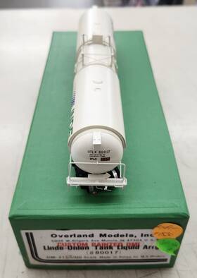 Omi-3168 Overland Models Custom Painted Brass Linde Union Tank Liquid Arrgon Ho
