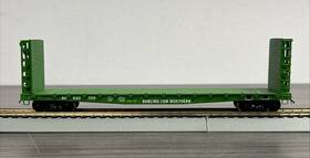 Omi-3247.1 Overland Models Ho Brass Gsc Bulkhead Flat Car Bn #630700 Nos