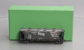Omi-3182 Overland Ho Brass Thb Slab Side Covered Hopper #2808 -weathered Ex/box