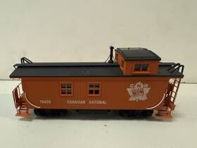 78420 Pacific Fast Mail Wood Caboose Model Ho Brass Cnr National Rlys #78420