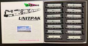 180500 Pacific Western Rail Systems 15 N-scale Pwrs/intermountain/se Canpotex Cylindical Covered Hoppers 180500 Pacific Western Rail Systems 15 N-scale Pwrs/intermountain/se Canpotex Cylindical Covered Hoppers