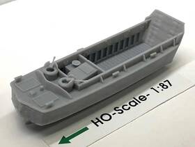 31115 Phoenix Precision Models Ho Lcvp Higgins Boat Flatcar Load