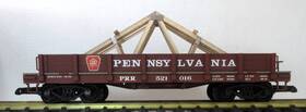 Piko 015615387541 38754 Prr Low-side Gondola With Roof Trusses Rare