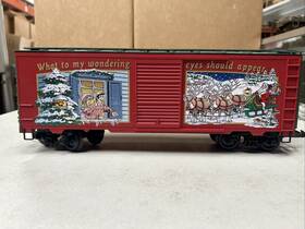 38905 Piko Christmas 2021 Boxcar G-scale Limited Run