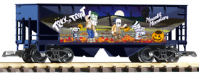 38927 Piko #38927 Halloween Moonlit Monsters Hopper G-scale Limited Edition 2021