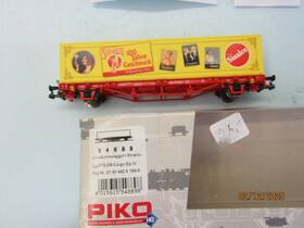 54889 Piko Ho - Flat Car With Container Load Inch Sinalco Db Cargo Nib