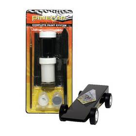 Pinecar 724771039563 Complete Paint System Black Pin3956 Pinewood Derby And Accys