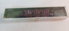 4843 Postage Stamp 4843/220 N Scale Santa Fe Longitudinal Hopper Car New Vintage