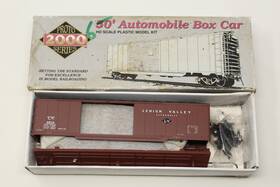 21025 Proto 2000 Ho 50ft Automobile Box Car Lehigh Valley Lv 8516 Red Kit