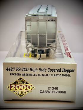 170068 Proto 2000 21346 #21346 Ho Scale 4427 Ps-2cd Covered Hopper #170068