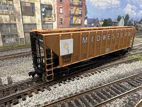 Ps-2cd Proto 2000 21427 #21427 Ho Scale Midwest Grain 4427 Covered Hopper #7008