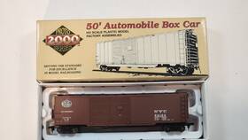 64184 Proto 2000 23096 Ho Scale 50ft Automobile Box Car With Dreadnaught Ends Nyc #64184