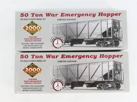 23807 Proto 2000 Ho Scale Kit #23807 C&o Chesapeake And Ohio 2-bay Hopper 2-pack