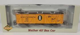 30905 Proto 2000 Muncie And Western Mather 40ft Box Car Mwr #1225 Ho Scale Read