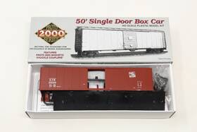 595193 Proto 2000 Ho 50ft Single Door Box Car Grand Trunk Western Gtw Kit