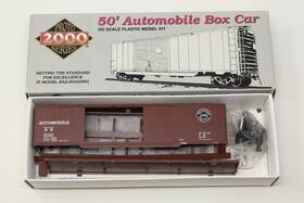 65333 Proto 2000 Ho Scale 50ft Automobile Box Car Southern Pacific Sp Red Kit