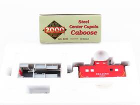 92835 Proto 2000 8233 Ho Kit Rdg Reading Steel Center Cupola Caboose #92835 - Lighted
