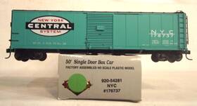 920-54281 Proto 2000 Nyc 176737 50 Single Door Boxcar New York Central System