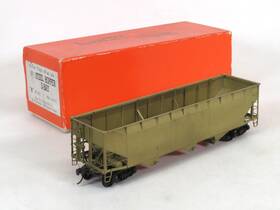 Psc-15012 Psc Precision Scale 70-ton Triple Off-set 3-bay Hopper Car O Brass