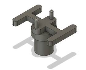 777-3017 Puttman Car Works N Scale - Concor Fuel Foiler Spine Replacement Pin Qty 4