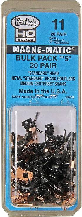 20pr Qualtiy Products Co. 445056964983 Ho #5 Coupler 9/32 Inch Center