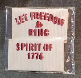 Xm-1776 R&s Models Ye Olde Huff N Puff Xm 1776 Centennial Car 40ft Wood Boxcar Let Freedom Ring Ob