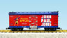 R16473 Usa Trains John Paul Jones Apples Refrigerator Car Red Blue