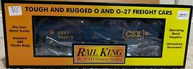 30-75641 Rail King Csx 4-bay Hopper Car With Coal Load # 295619 O Gauge Ln