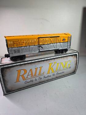 30-8705 Rail King Denver Rio Grande Die-cast Stock Car Brand New Ob