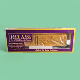 Mt-7104 Rail King Mth Acl Tough And Rugged O O-27 Freight Stock Car Mt-7104 Rail King Mth Acl Tough And Rugged O O-27 Freight Stock Car