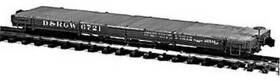 Rail-line 999990332271 Denver Amp Rio Grande Western 30ft Idler Flatcar Kit - Hon3 Scale