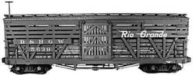 Rail-line 999990332288 Denver Amp Rio Grande Western 30ft Stock Car Kit - Hon3 Scale Model