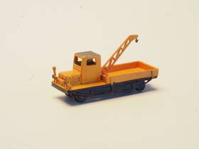 N5560 Railex Brass N-scale Railroad Maintenance Crane Vehicle Early Era Non-powered