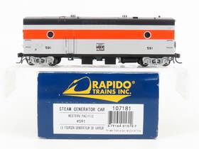 107181 Rapido Ho Scale Wp Western Pacific Steam Generator Car #591
