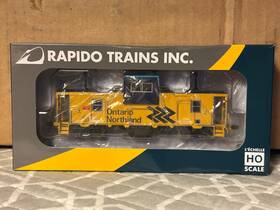 110145 Rapido Used Ho Angus Wide Vision Caboose Ontario Northland #126
