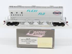 133003-6 Rapido Ho Scale Nyc New York Central 4-bay Flexi-flo Hopper #885893