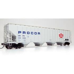 157003a Rapido 157004a Ho Procor-union Carbide 5820 Cu.ft. Covered Hopper Rd# 122050