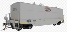 168005 Rapido Trains Ho South Shore Freight Greenbrier Coil Car 6 Pack - New