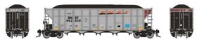 169003a Rapido # Auto Flood Iii Coal Hopper Bnsf Ho Scale Mib