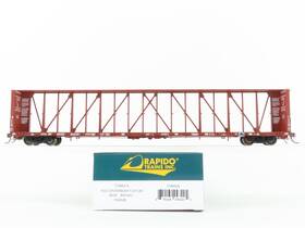 174002-6 Rapido Ho Bnsf Burlington Northern Santa Fe Centerbeam Flat Car #563181