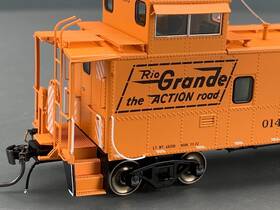 Ho7782 Rapido 225021 Ho D&rgw Steel Riveted Caboose #01456 1972 Nib