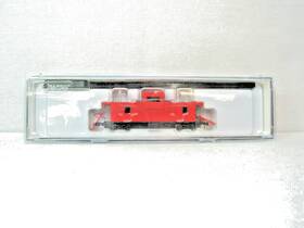 510099 Rapido Wide-vision Caboose Red Unlettered Working Marker Lights N Scale - New