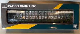 1174001-5 Rapido 679164093182 Ho Scale - Nsc Centerbeam Flatcar Bc Rail Green #730489