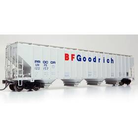 157004 Rapido Trains Ho Bf Goodrich Procor 5820 Covered Hopper Pack Of 3