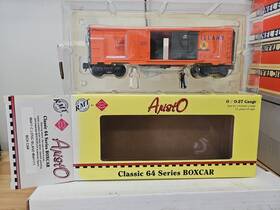 96411-c Ready Made Trains 022081103548 Aristo Long Island Classic 64 Series Box Car 64111. #96411-c